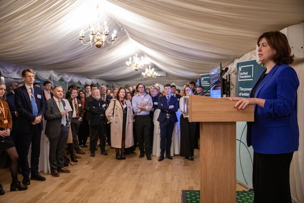 Leader of the House of Commons Lucy Powell MP, speaking at Full Fact’s parliamentary reception, 20 November 2024